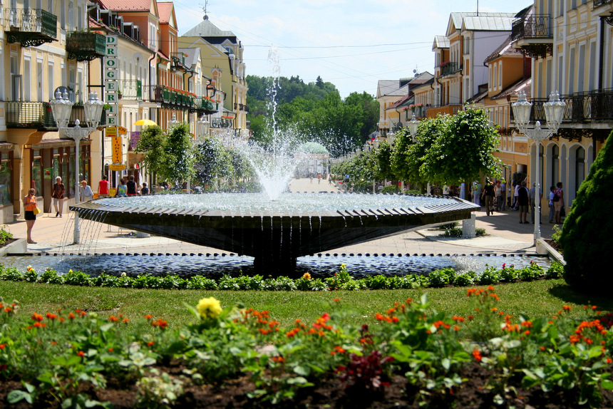 Franzensbad geh  rt der sogennanten B  derdreieck